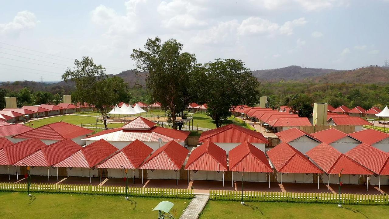Praveg Tent City Narmada, Statue Of Unity Kevadia Exterior foto