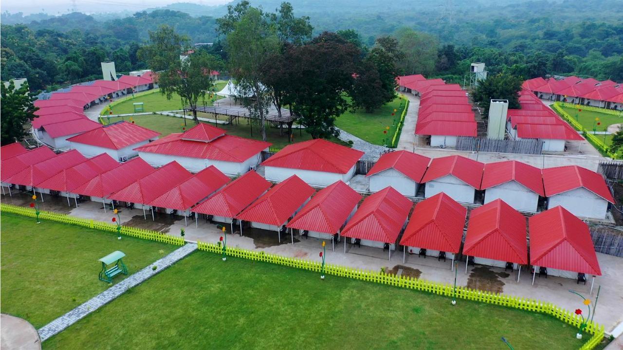 Praveg Tent City Narmada, Statue Of Unity Kevadia Exterior foto