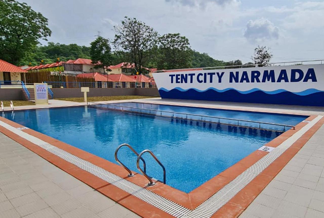 Praveg Tent City Narmada, Statue Of Unity Kevadia Exterior foto