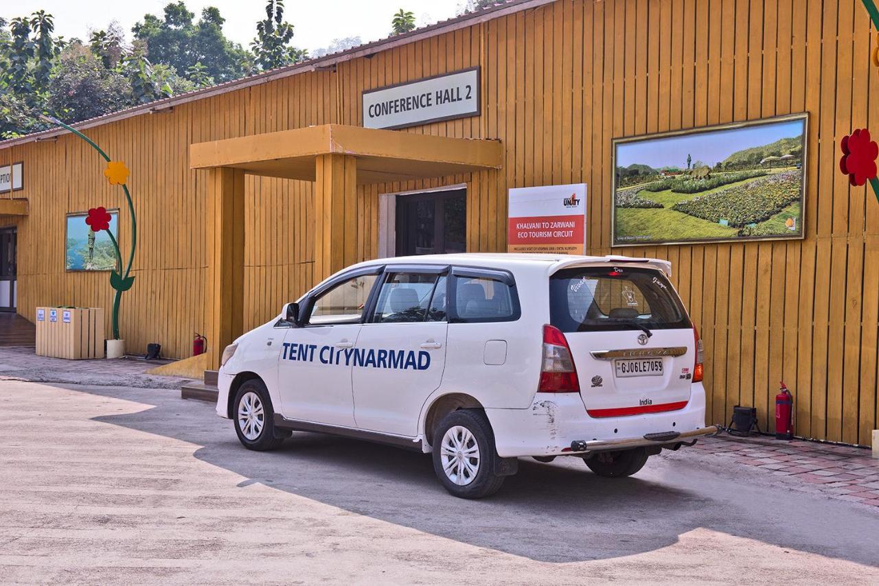 Praveg Tent City Narmada, Statue Of Unity Kevadia Exterior foto